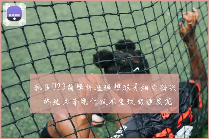 韩国U23前锋评选理想球员组合孙兴慜终结力李刚仁技术金玟哉速度完美融合
